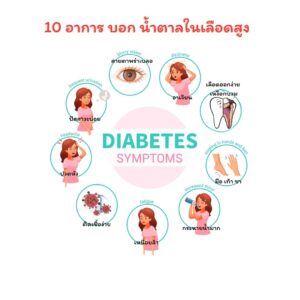 10 อาการ บอก น้ำตาลในเลือดสูง